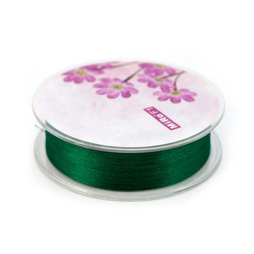 Fil polyester vert malachite 0.3 mm x 300m