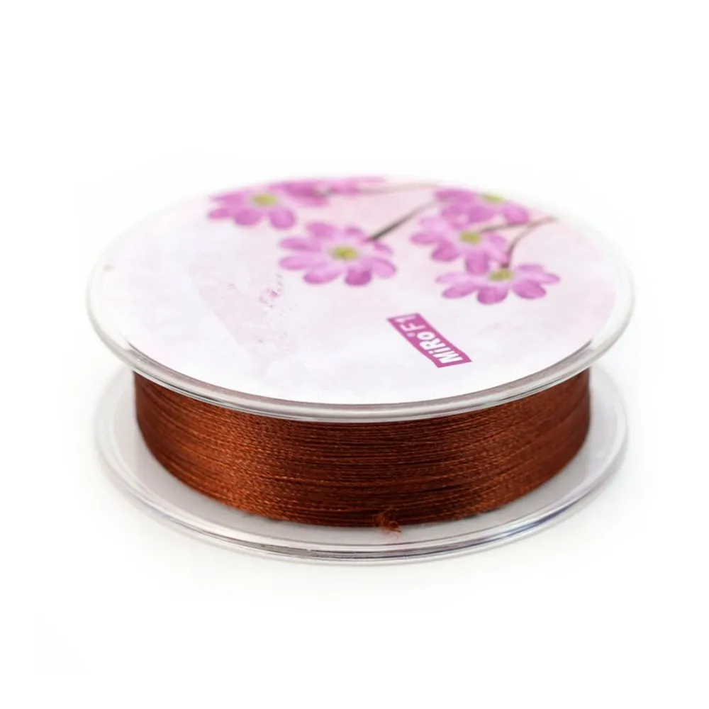 Fil polyester marron 0.3 mm x 300m