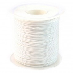 white Thread polyester 0.6mm x 5 m