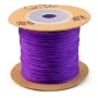 Fil polyester améthyste 0.5 mm x 5m