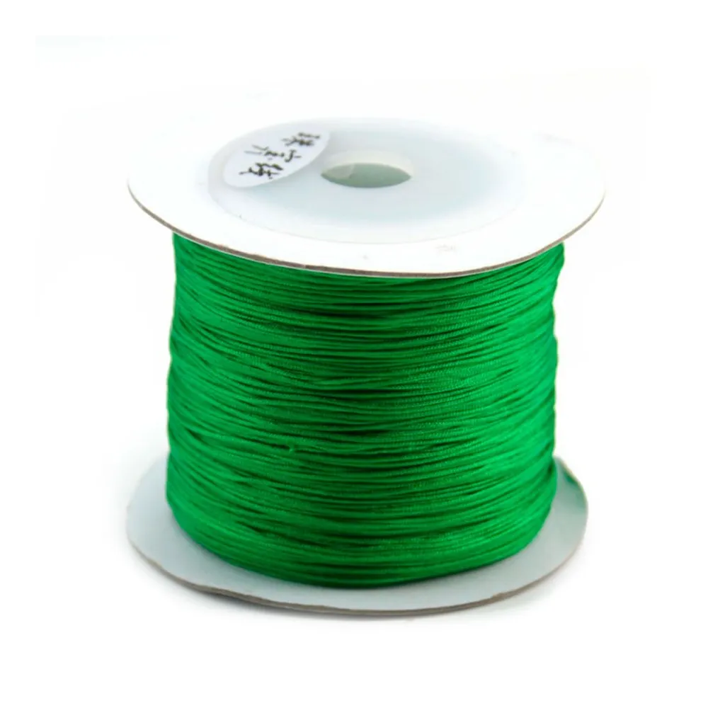 Fil polyester vert malachite 0.5 mm x 180 m