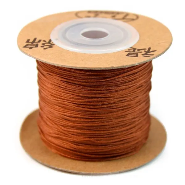 Fil polyester caramel 0.5 mm x 5m