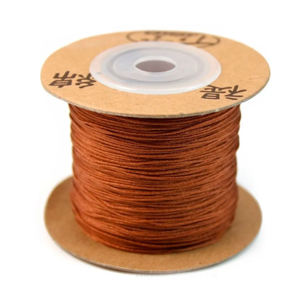 Fil polyester caramel 0.5 mm x 5m