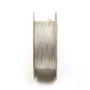 Thread silvery polyester 1mm x 18m