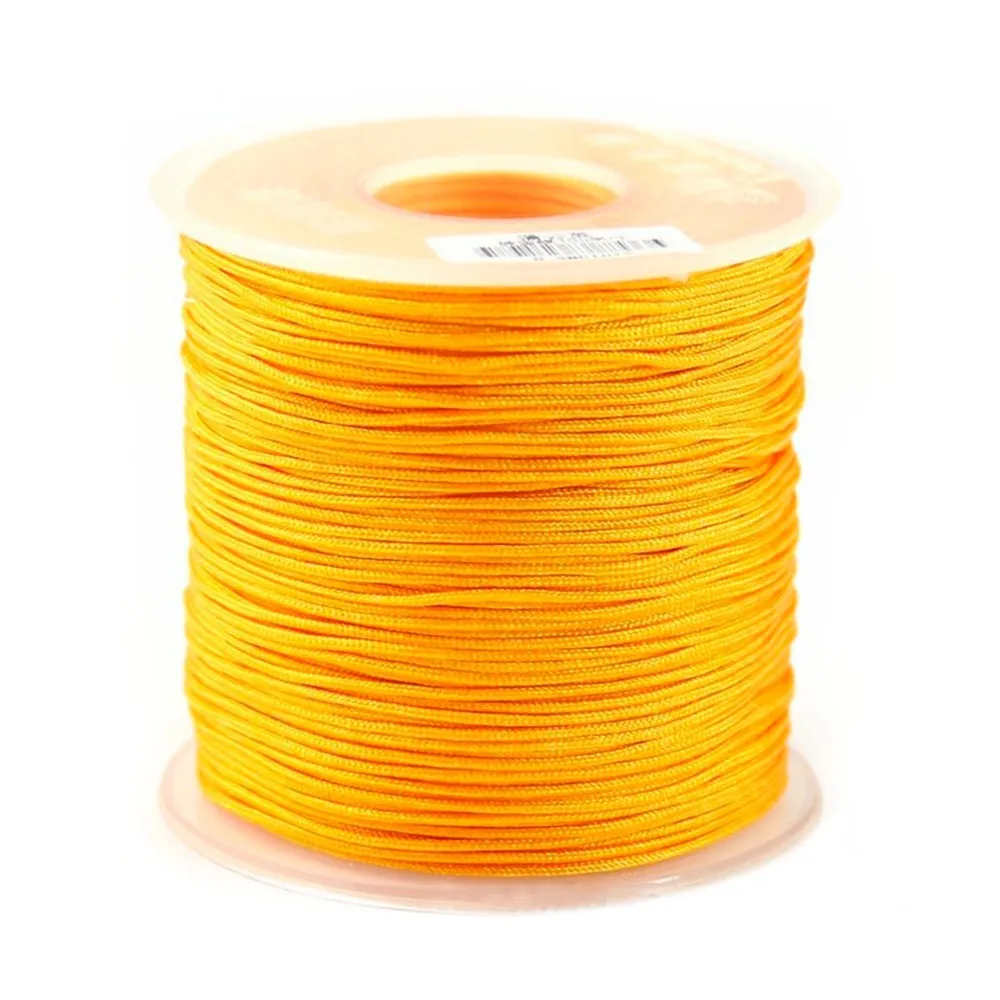 Fil polyester orange 0.8 mm X100m