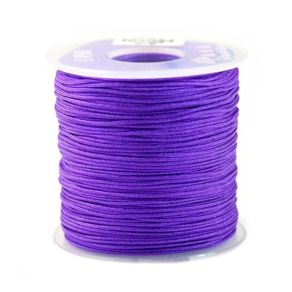 Fil polyester violet 0.8mm x 5m