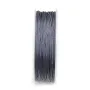 Fil polyester de couleur hématite 0.8 mm x 30m