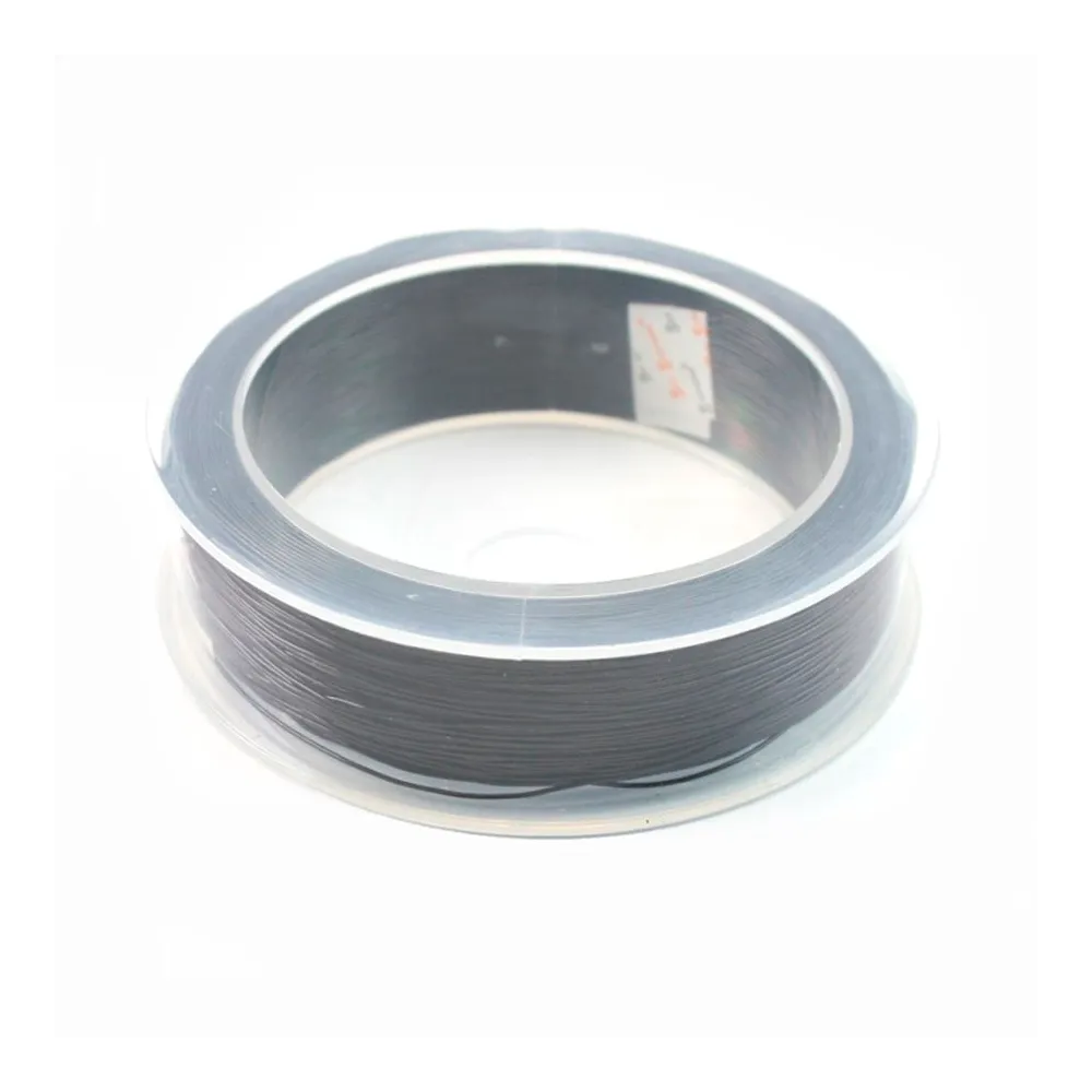 Fil élastique noir 0.5mm x 100m 