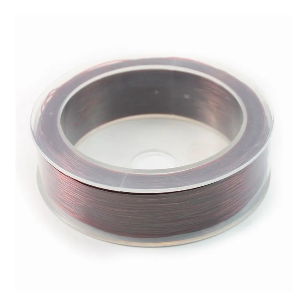 Fil élastique marron, 0.5mm x 100m