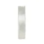 Light colored amethyst faceted round beads on thread 10mm x 40cm