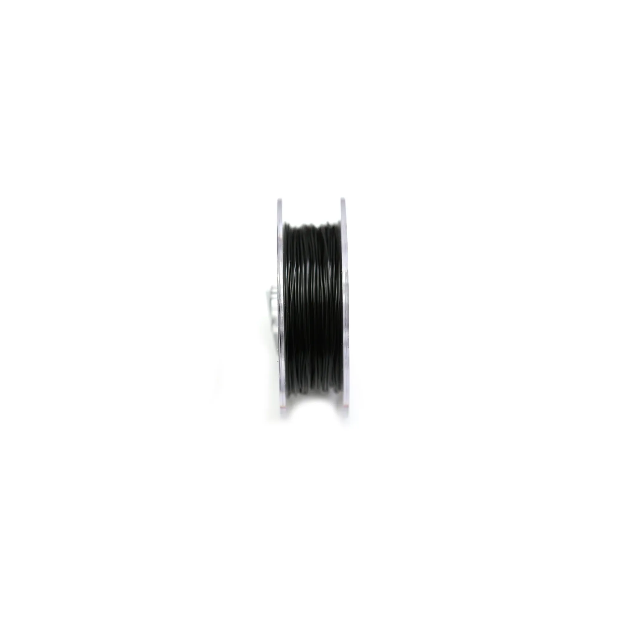 Black elastic thread, 1.0mm x 25m - Grossiste pierres precieuses
