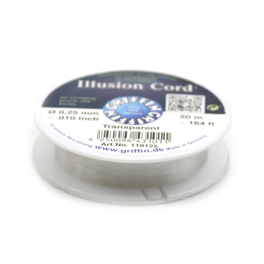 Griffin transparent nylon thread 0.3mm X50m