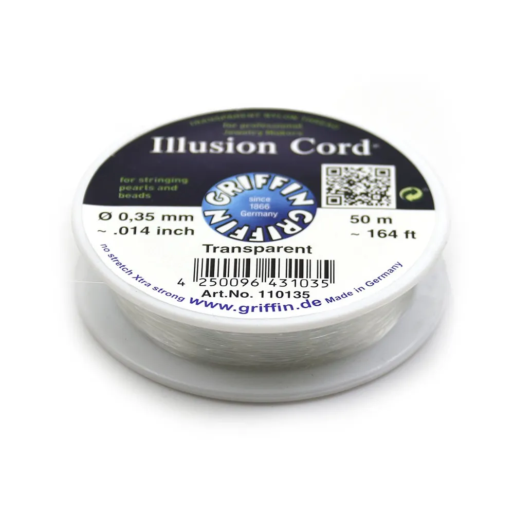 Fil Griffin nylon transparent 0.5mm x50m
