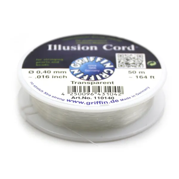 Fil Griffin nylon transparent 0.5mm x50m