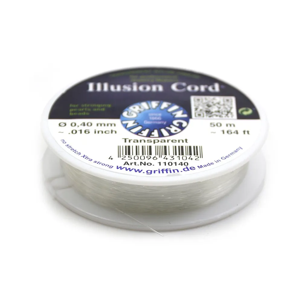 Fil Griffin nylon transparent 0.5mm x50m