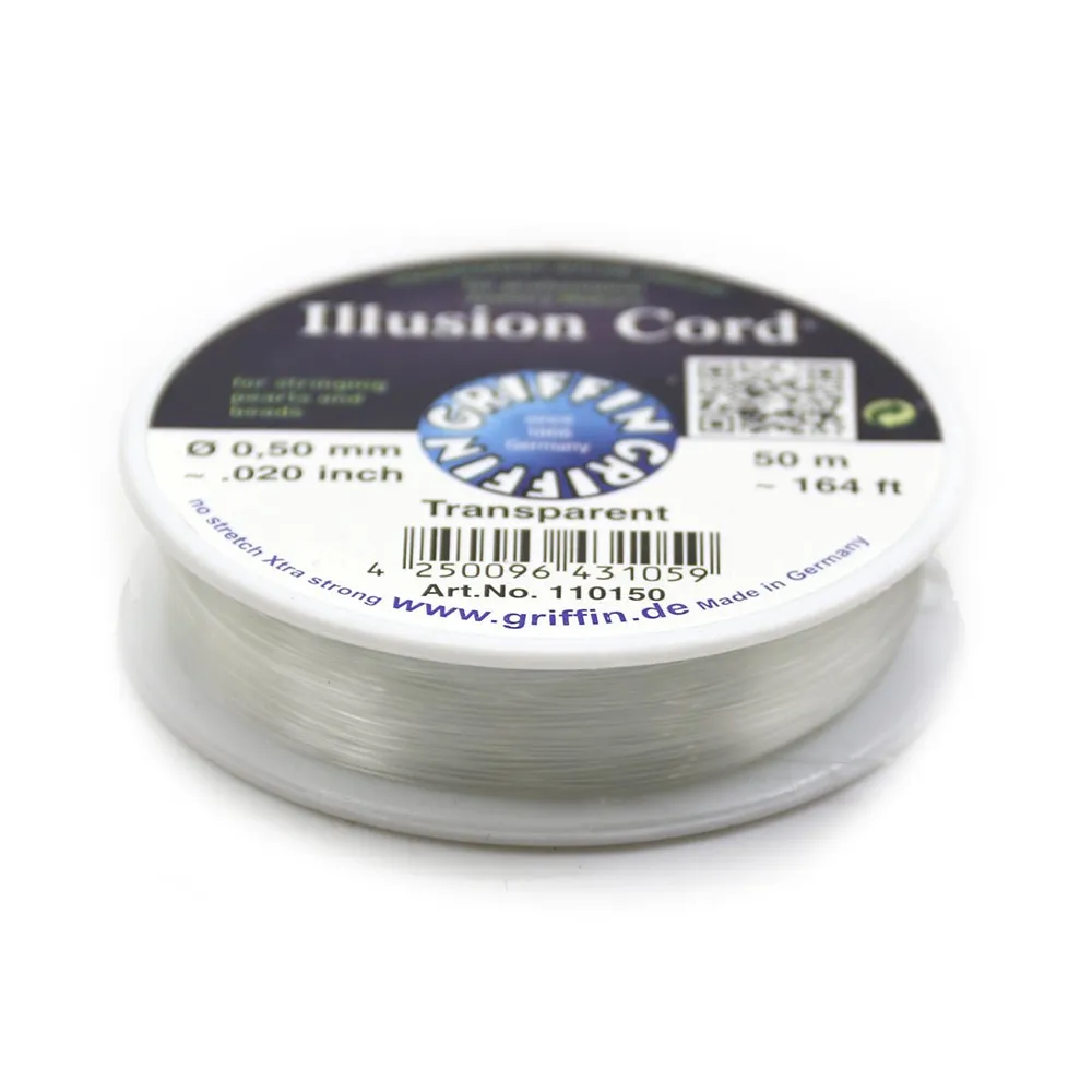 Fil Griffin nylon transparent 0.5mm x50m