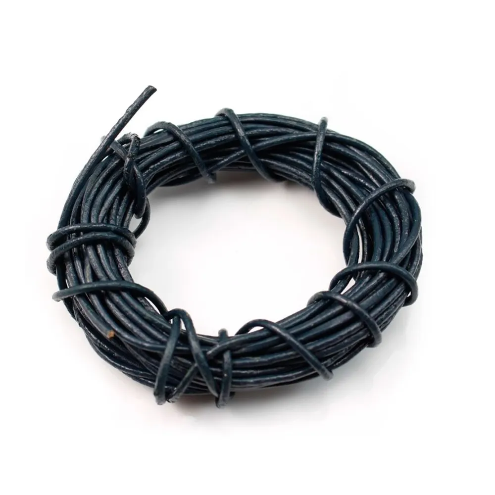 Midnight bleu leather 1.5mm x 1m