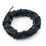 Fil en cuir bleu nuit 1.5mm x 1m 