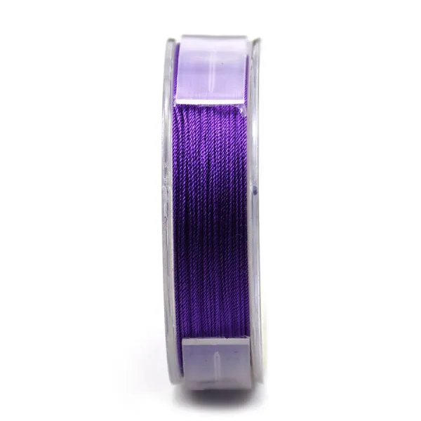 Fil de soie 0.42mm rose x 40m