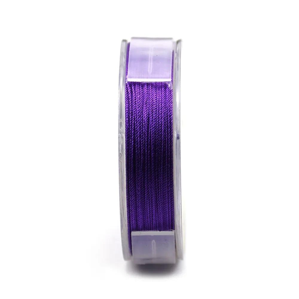 Fil de soie 0.42mm rose x 40m