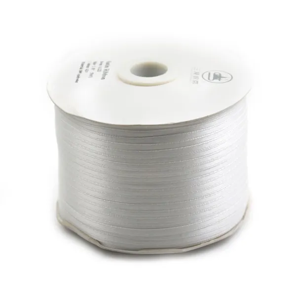  Double face satin  Thread polyester 3mm x 5 m