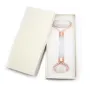 Rouleau masseur en pierre de Jade blanc x 1pc