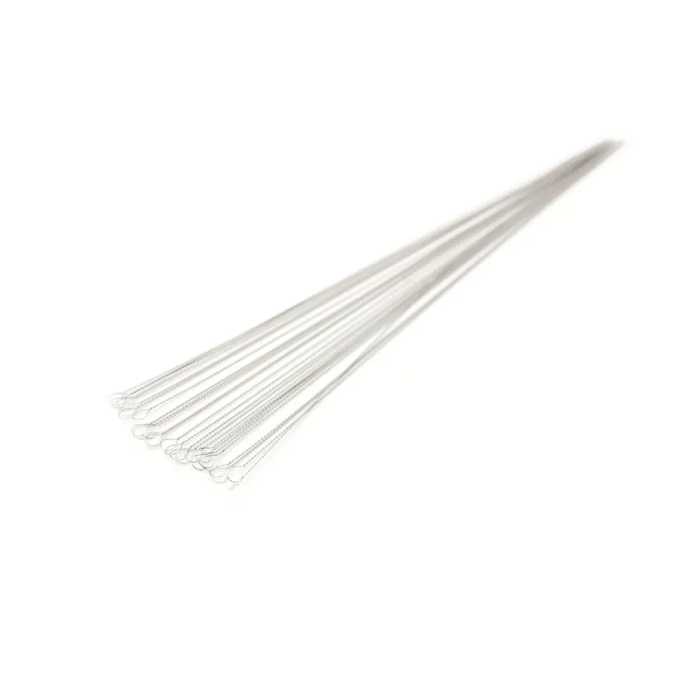 Aiguille torsadée pour perles 0.24 x 96mm x 5pcs