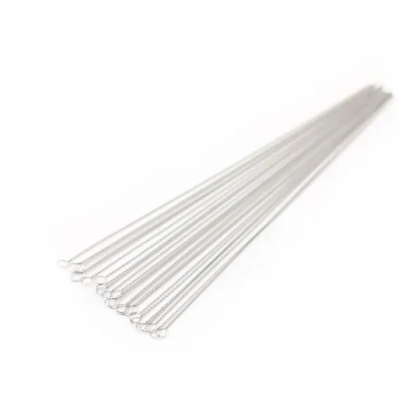 Aiguille torsadée pour perles 0.36 x 96mm x 5pcs