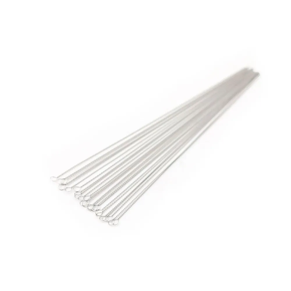 Aiguille torsadée pour perles 0.36 x 96mm x 5pcs
