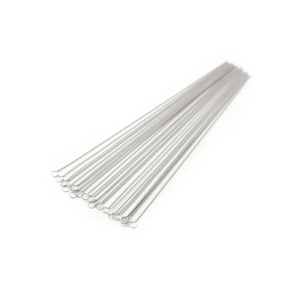 Aiguille torsadée pour perles 0.50 x 96mm x 5pcs