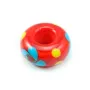 Pandora verre dessin fleur  rouge&bleu& jaune x 1pc