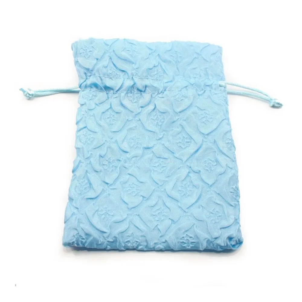 SAC bleu ciel 8x10cm x 1pc