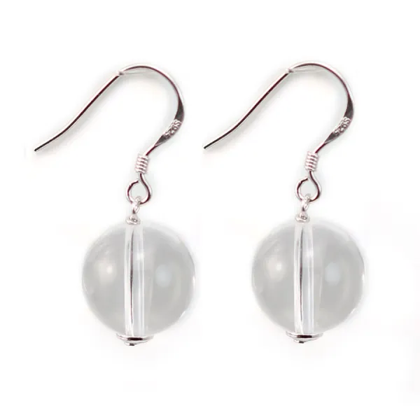 BO PENDANT 1 BOULE 12MM CRISTAL DE ROCHE 