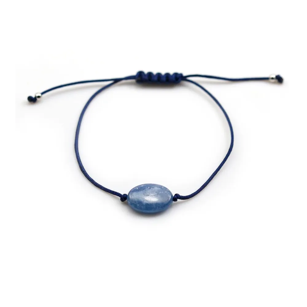 Bracelet cordon kyanite