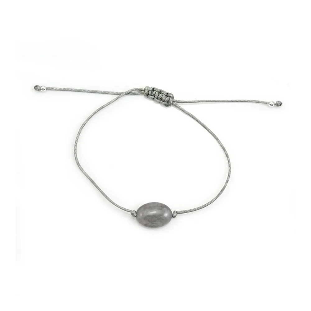 Bracelet cordon Labradorite