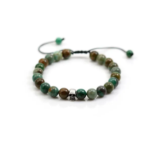 Bracelet en australie dragon, de forme ronde, 8-8.5mm x 1pc