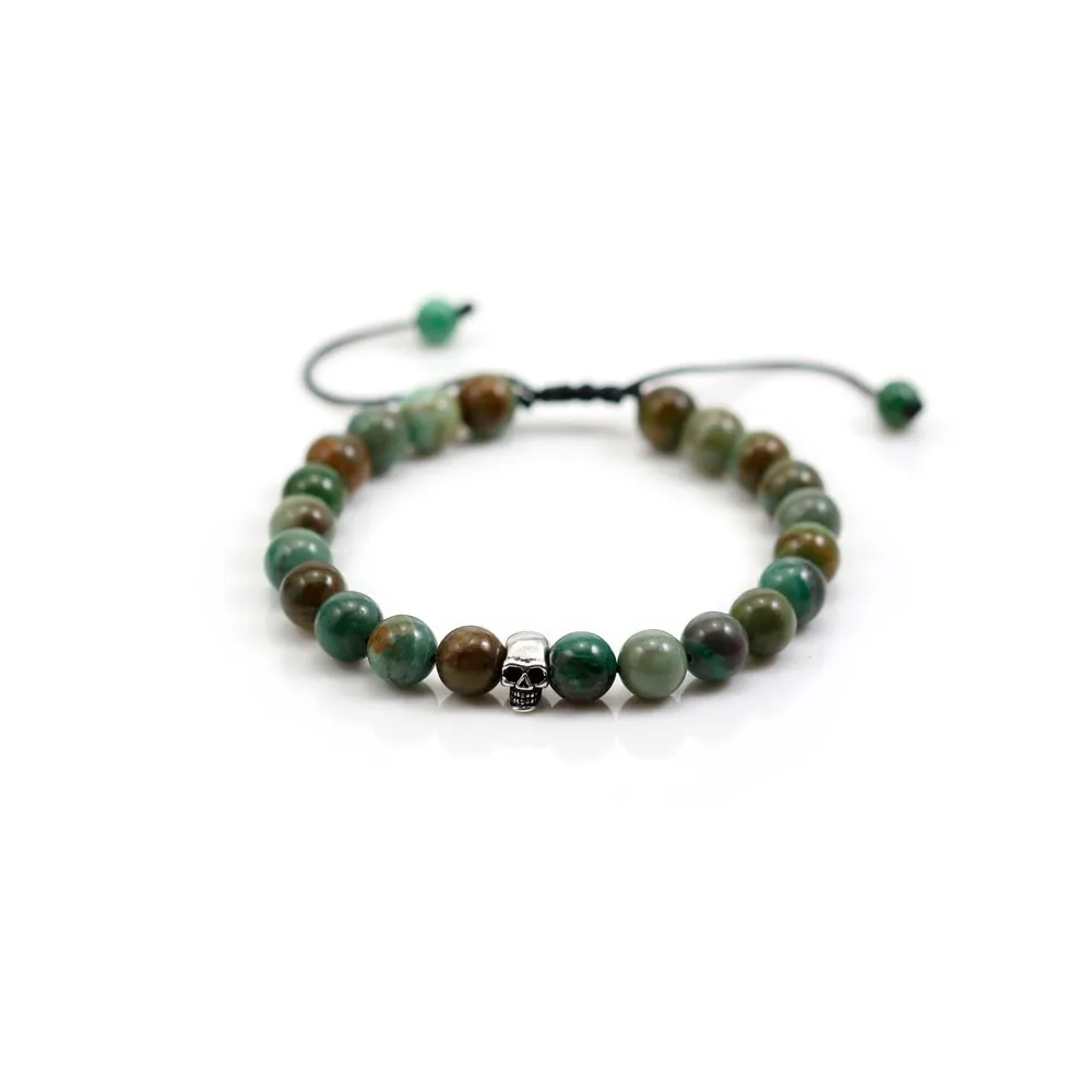 Bracelet en australie dragon, de forme ronde, 8-8.5mm x 1pc