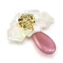 Argent 925 zirconium épingle à broche en forme de noeud 30x37mm x 1pc