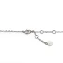 Collier en argent 925 & pierres de quartz rose x 1pc