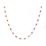 Colliers en cornaline chaine argent 925 x 1pc