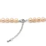 Collier simple Perle D'eau Douce saumon 8-9mm