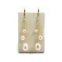 Boucle d’oreille en gold filled perle de culture d'eau douce  x 2pcs