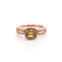 Bague tourmaline en argent 925 rhodié x 1pc