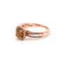 Bague tourmaline en argent 925 rhodié x 1pc