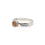 Bague tourmaline en argent 925 rhodié x 1pc