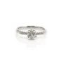 Bague tourmaline en argent 925 rhodié x 1pc