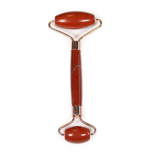 Rouleau masseur en Jaspe rouge x 1pc