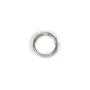 Fermoir mousqueton rond en argent 925 16mm x 1pc