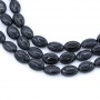 Black Agate oval 8x12mm 