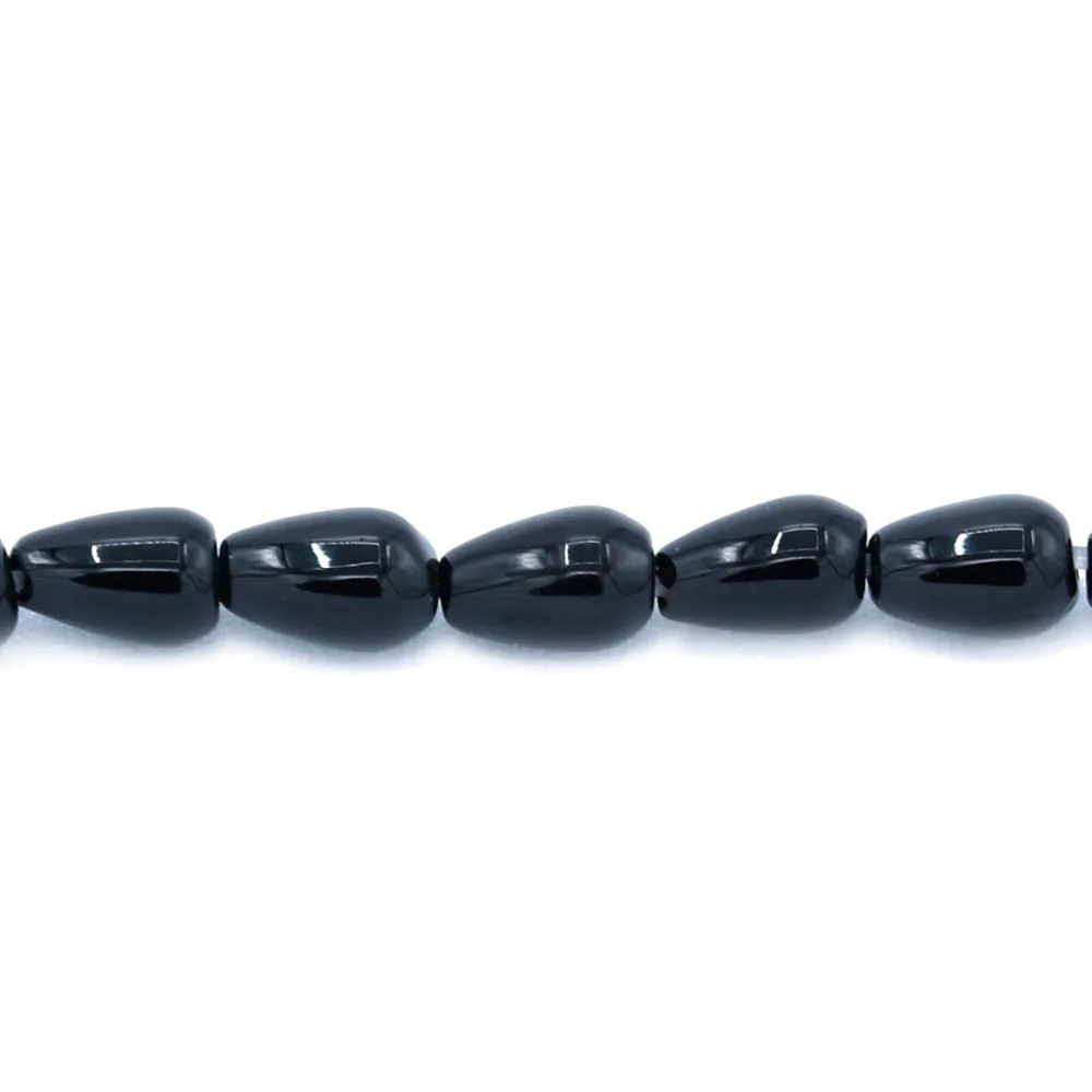 Agate Noire Goutte